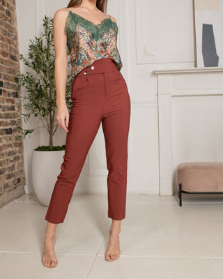 Cher Solid Long Pants - Monday Alice