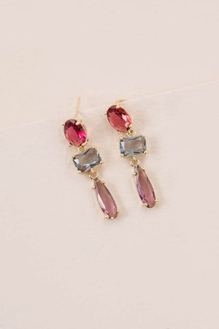 Fraise Dangle Earrings - Monday Alice