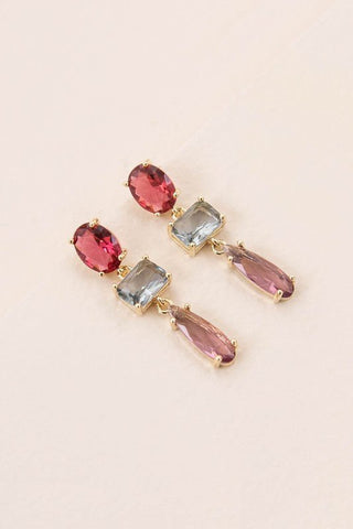 Fraise Dangle Earrings - Monday Alice