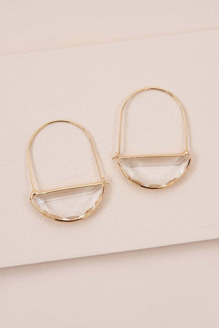 Glacier Hoop Earrings - Monday Alice