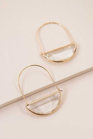 Glacier Hoop Earrings - Monday Alice