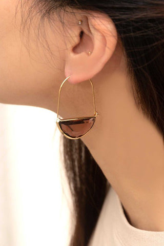 Glacier Hoop Earrings - Monday Alice