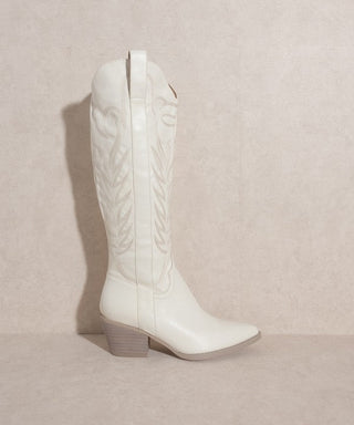 OASIS SOCIETY Samara Embroidered Tall Boot - Monday Alice