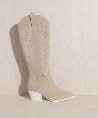 OASIS SOCIETY Samara Embroidered Tall Boot - Monday Alice