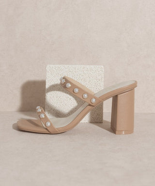 OASIS SOCIETY Victoria Pearl Strap Heel - Monday Alice